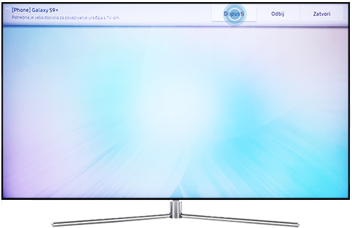 Dozvolite povezivanje s TV-om