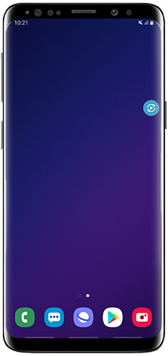 Ikona Smart View na telefonu Galaxy S9
