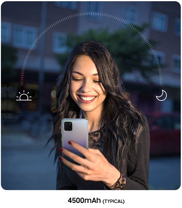 Galaxy Note10 Lite features a large 4500mAh battery Galaxy Note10 Lite features a large 4500mAh battery
