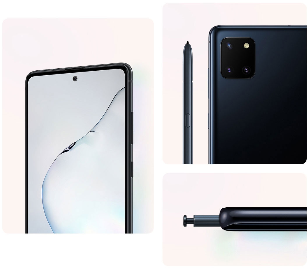 Galaxy Note10 Lite Black - Design Galaxy Note10 Lite Black - Design