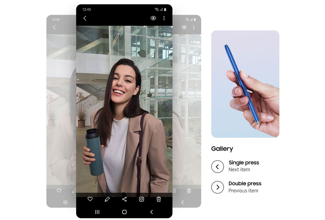 Samsung Galaxy Note10 Lite - S Pen Remote Control Feature Samsung Galaxy Note10 Lite - S Pen Remote Control Feature