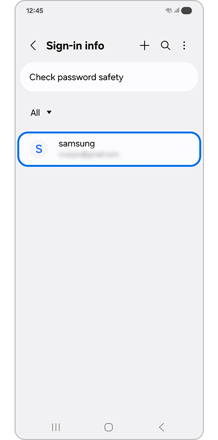 Selecting the service