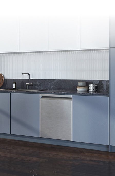 Semi-geïntegreerde vaatwassers