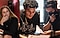 Juryleden van de Point of U wedstrijd Bab Buelens, Hakim Chattar en Yassine Atari