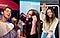 TikTok-sterren Marco, Yara en Laura in actie met hun Galaxy A smartphone