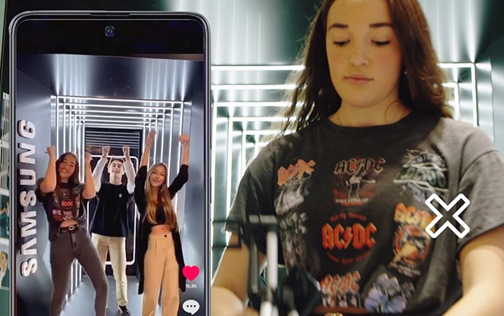 TikTok-ster Yara danst voor haar TikTok-video’s