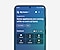 Op de Galaxy-smartphone wordt de UI van de SmartThings-app Home Insight getoond.