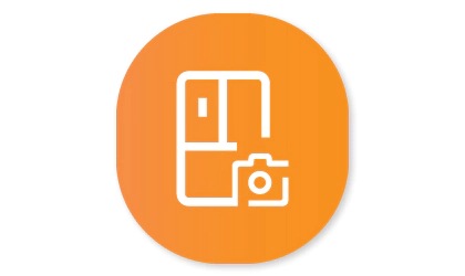 View inside-pictogram