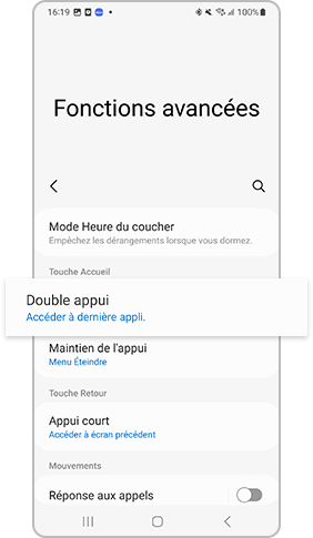 paramètres initiaux