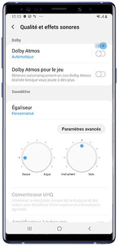 Choisir plusieurs sons
