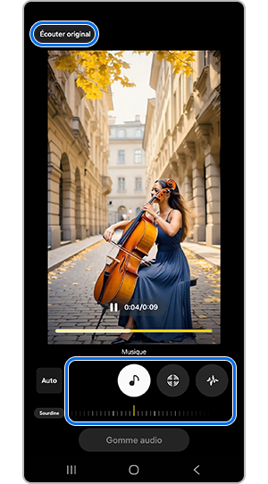 Édition audio en cours