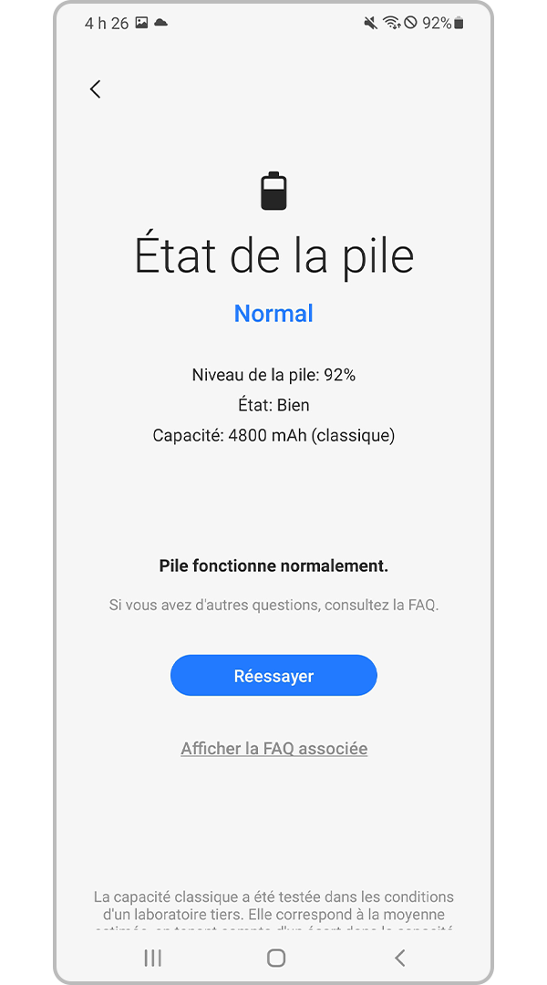 diagnostics spécifiques