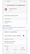 Sélectionnez les autorisations de l’application