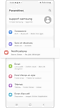 Paramètres de notification