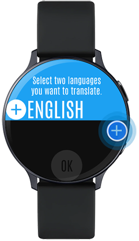 Добавете втория език за Watch Translator в Galaxy Watch Active2