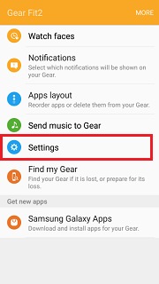 Изберете Настройки