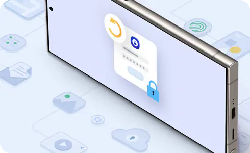 Екран за вход в Samsung account.