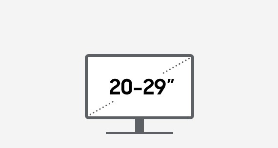 Monitor de 20 a 29 polegadas