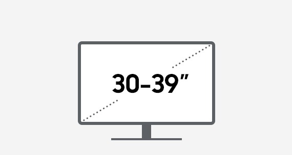 Monitor de 30 a 39 polegadas
