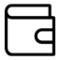 Black icon of headset with three dots in the middle of the image