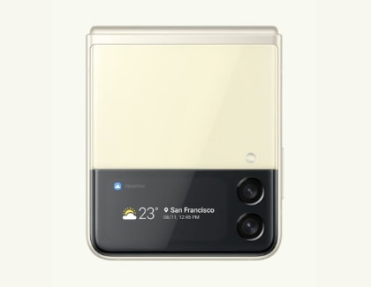 Access notifications and open apps full screen