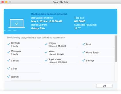 Create a backup