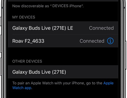 Pair your earbuds to an iPhone, PC, or other Bluetooth device