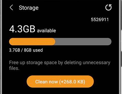 Clear some space