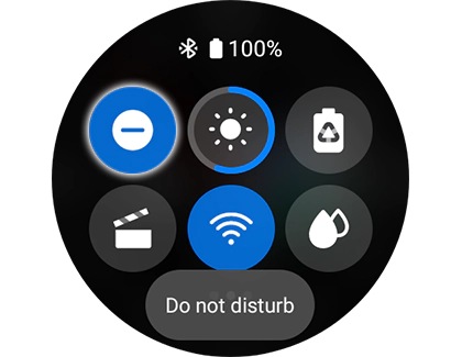 Turn on Do not disturb mode using your smartwatch