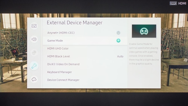 Enable Game Mode 1