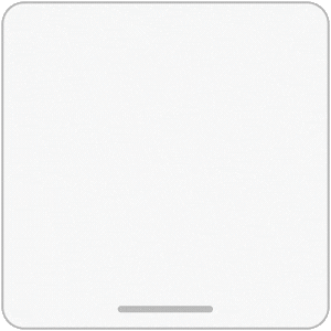 Animated GIF demonstrating the “Swipe in from the sides” gesture.