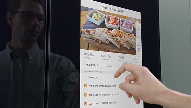 Recipes at your fingertips