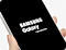 Start-up screen on Samsung Galaxy device.