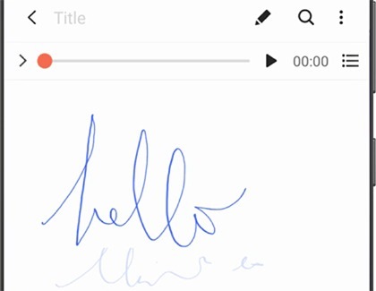 Play your animated notes