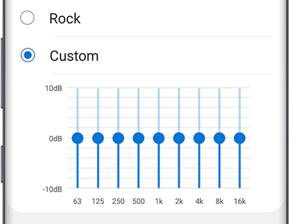 Adjust Equalizer settings 2