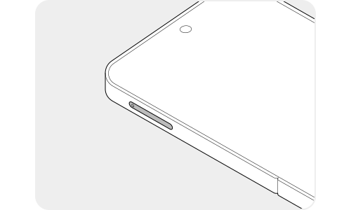 Rear camera facing downwards