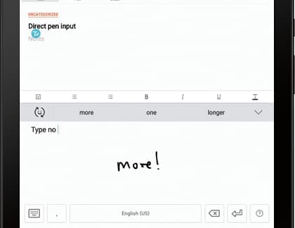 Direct Pen Input
