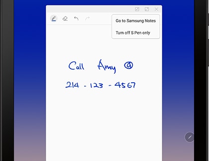 Create Notes in Samsung Notes