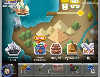 Touchez l'icône Game Booster