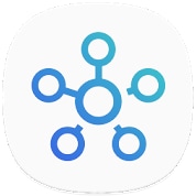 Vous pouvez également rechercher la présence du logo SmartThings (ci-dessous) directement sur l’appareil concerné ou sur son emballage.