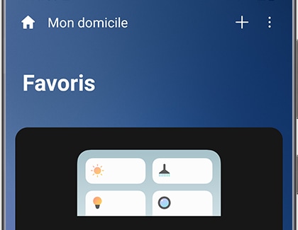 Touchez l’icône Ajouter (représentée par un signe +, en haut de l’écran).
