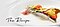 La recette : Un filet de truite a été joliment dressé sur une assiette blanche avec des légumes colorés sur le dessus.