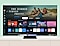 Écran du Smart Hub sur un téléviseur intelligent Samsung montrant des applications populaires comme Prime Video, Netflix et Apple TV.