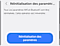 Menu de réinitialisation des paramètres Wifi et Bluetooth sur un téléphone Samsung Galaxy affichant l’option Réinitialisation des paramètres.