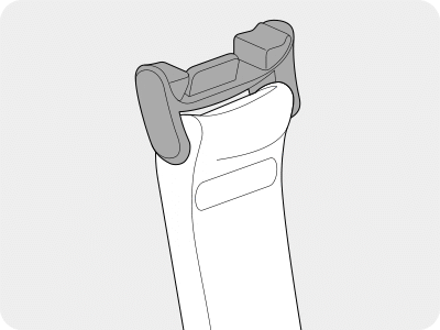 Plier la broche de connexion