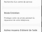 Le menu « Assistance » de l’application Samsung Members est affiché sur un téléphone Samsung Galaxy