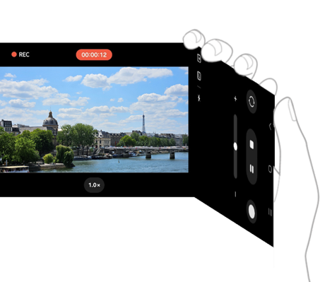 Camcorder grip