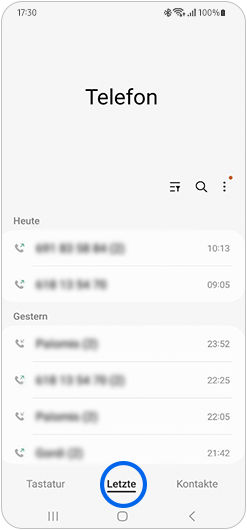 Tippe auf Letzte.