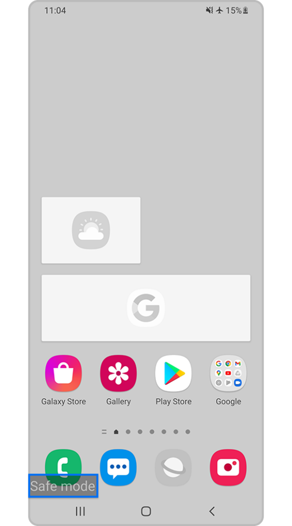 Utiliser l’appareil photo en Mode sécurisé