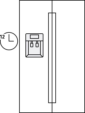 Samsung Kühlschrank - Standzeit nach Kauf oder Umzug von ca. zwölf Stunden beachten